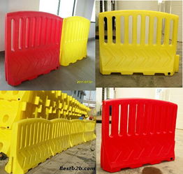 滚塑水马三孔滚塑水马厂家 交通工程隔离水马价格 厂家 图片